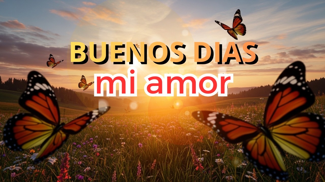 Buenos dias un abrazo☀️Mensajes de buenos dias para mi amor whatsapp❤️