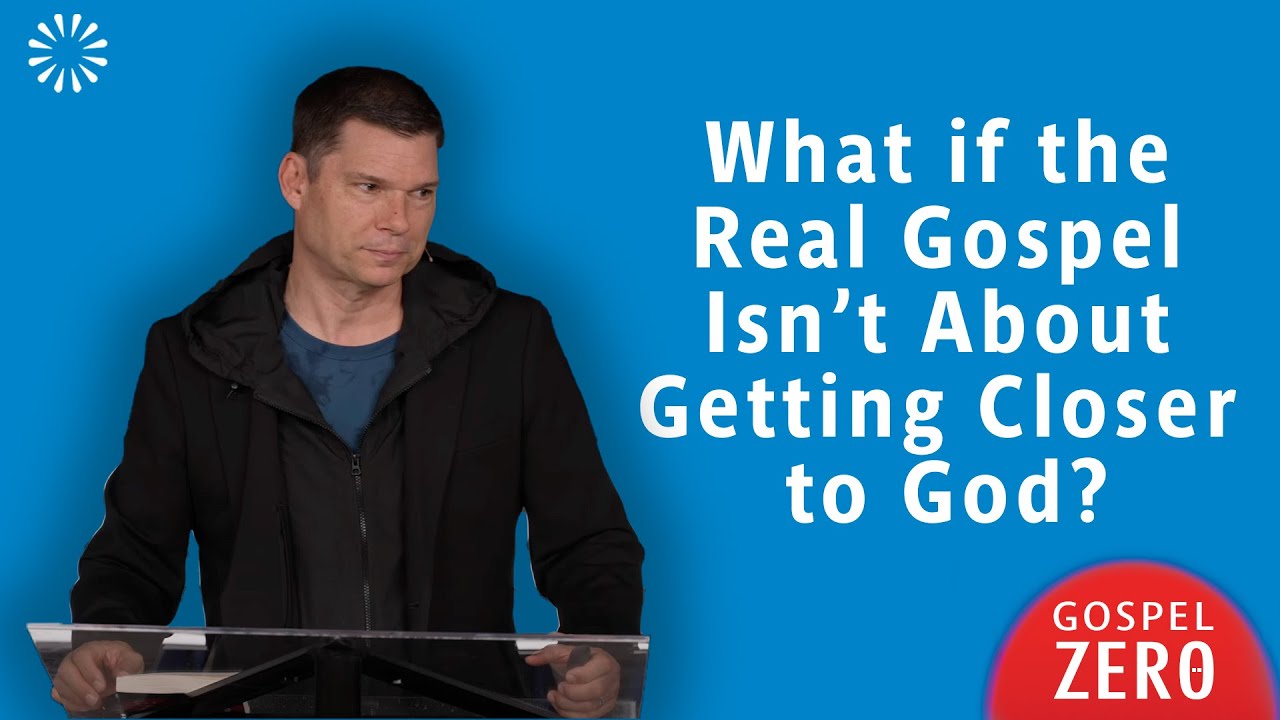 What if the Real Gospel Isn’t About Getting Closer to God? | The Grace Church with Dr. Andrew Farley