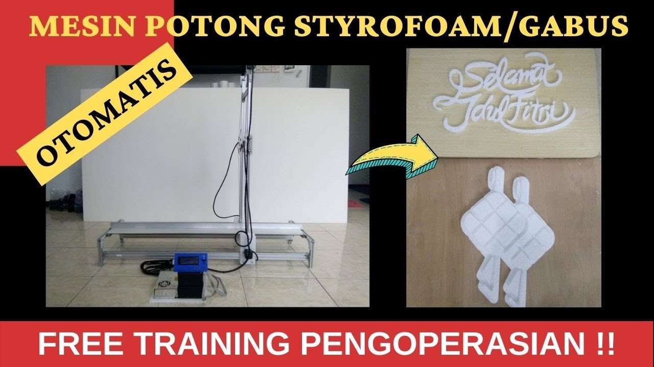 Mesin Potong Styrofoam/Gabus Otomatis Harga 7jt an hub WA 085646399200