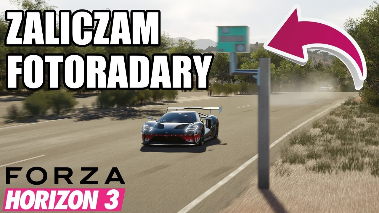 Wszystkie Fotoradary ! FORZA HORIZON 3 FH3 PL