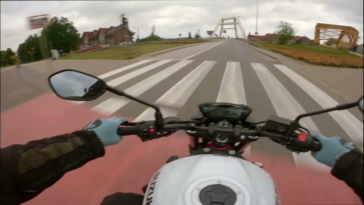 Exhaust Full Gas | Suzuki SV650 Dominator Exhaust | POV MOTO | RAW SOUND
