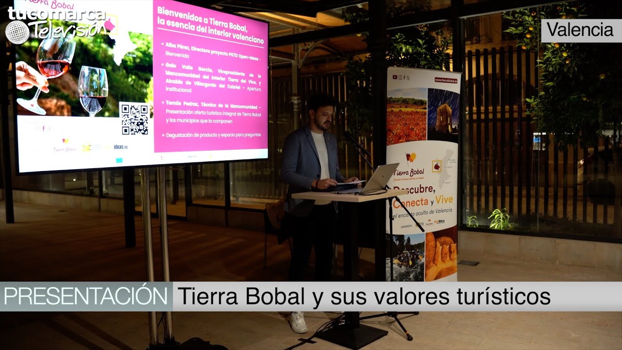 Vídeo: El mercado del Grao de Valencia acoge la presentación de la oferta turística de Tierra Bobal