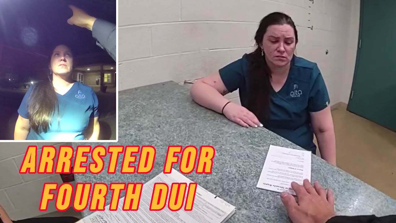 Woman Arrested for FOURTH DUI After Leaving Work at a Rehab Facility