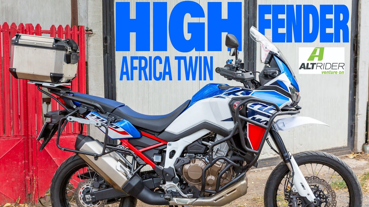 AltRider High Fender Kit for Honda CRF1000L and CRF1100L Africa Twin - Install and Feedback