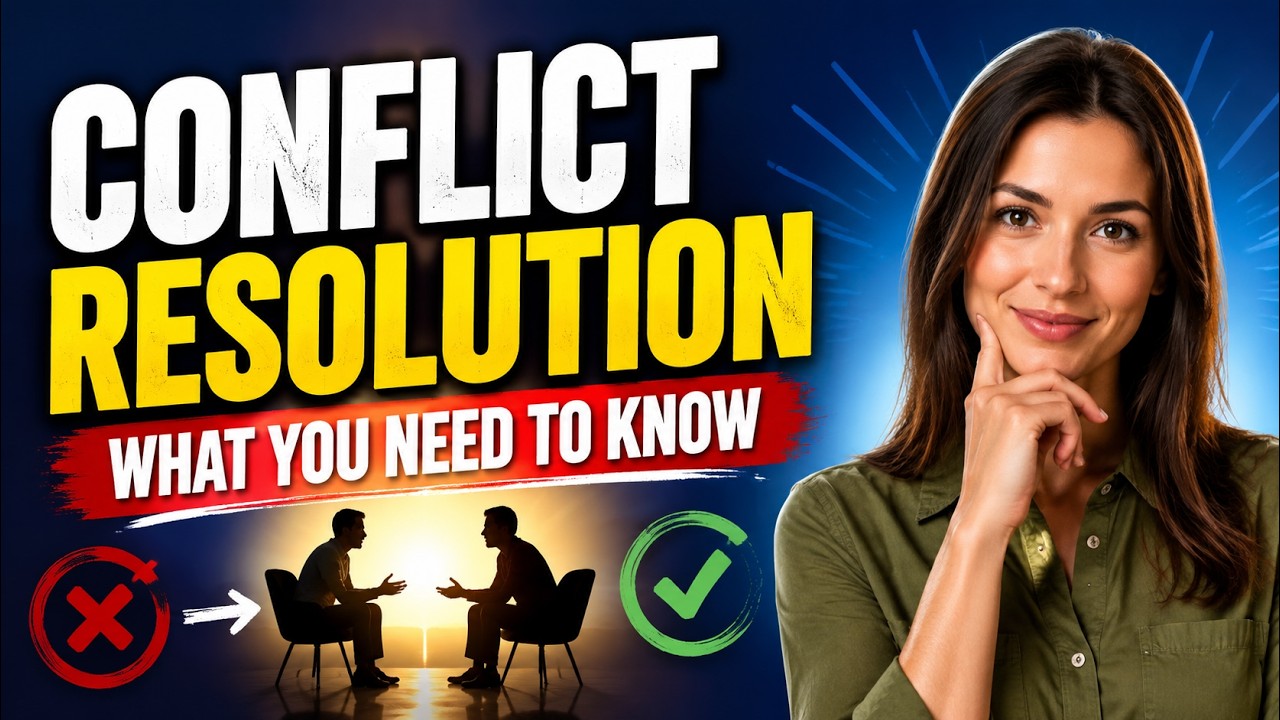 Conflict Resolution - What You Need to Know (12 Minutes)