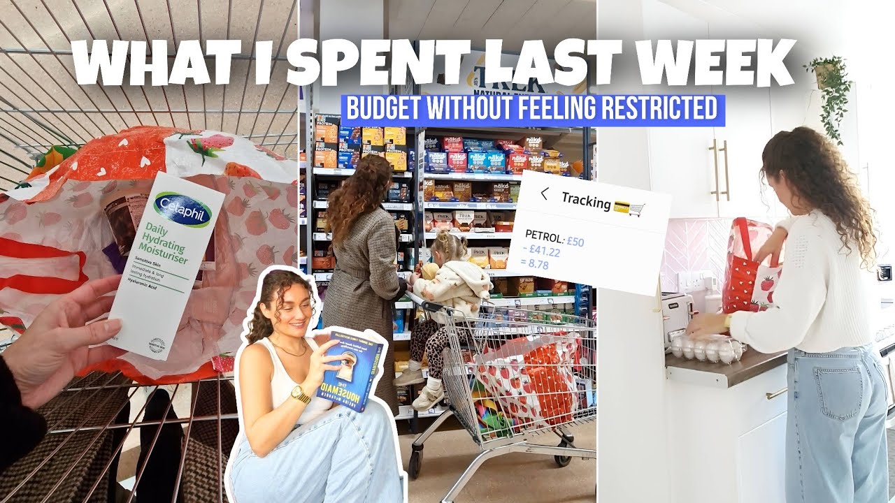 *Budget without restrictions* EVERYTHING I Spent Last Week! Toddler Mum in 1 bed flat UK