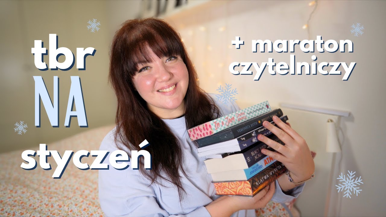 Plany czytelnicze na styczeń i maraton czytelniczy 🌻 Panna Sasna 🌻