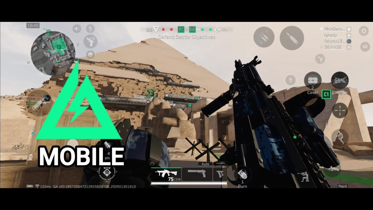 Delta Force Mobile – Attack & Defend Gameplay