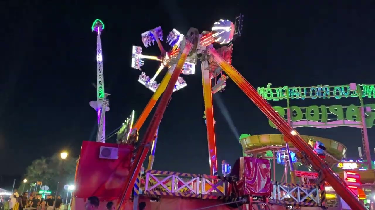Paseo por el Recinto ferial de Bilbao Jaiak Aste Nagusia 2024 (Noche)