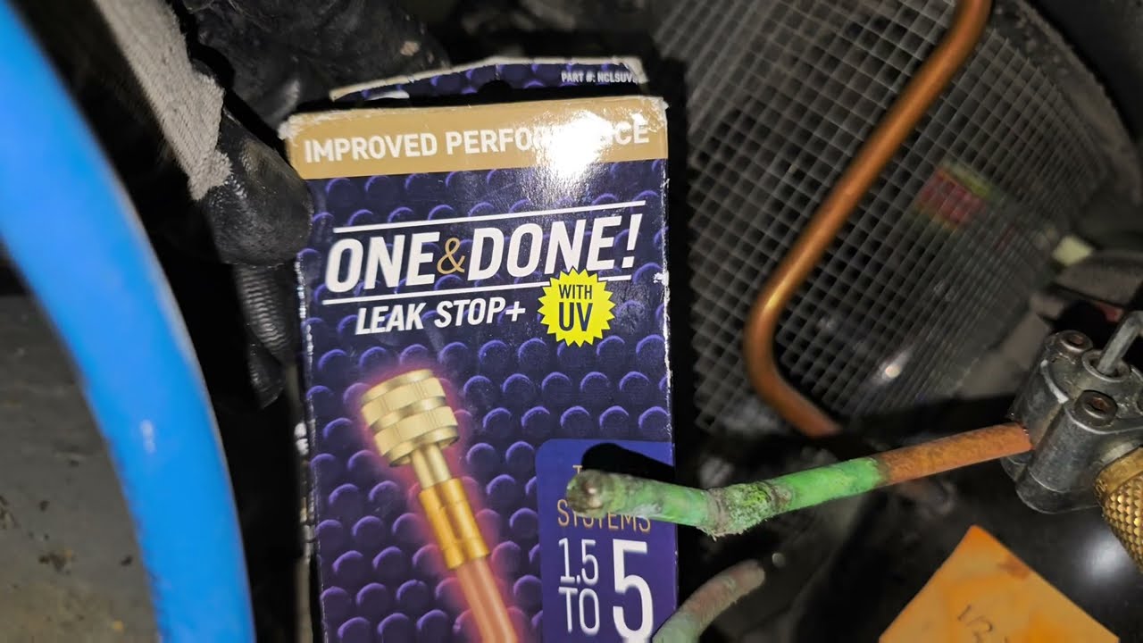 One and Done leak stop, #fixed refrigerant leaks, #How to fixed refrigeration gas leaks