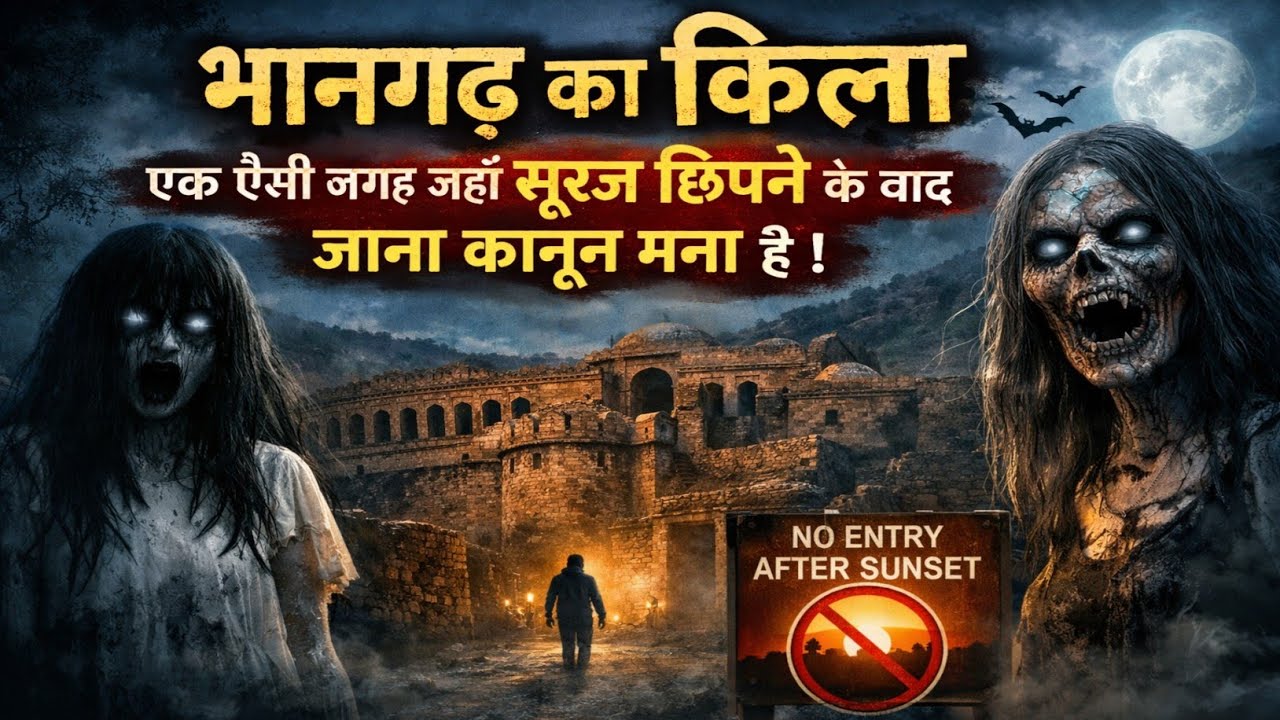 भानगढ़ का किला एक ऐसी जगह जहाँ सूरज छिपने के बाद जाना कानून मना है