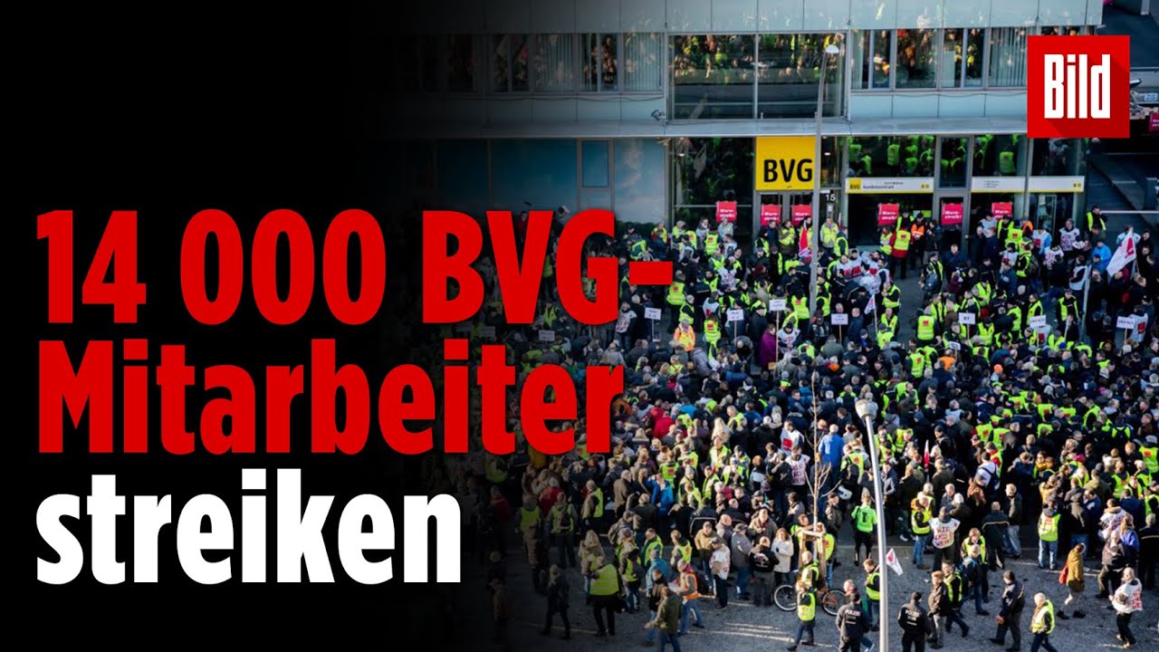 BVG-Streik legt Hauptstadt lahm | Interview mit Verdi-Sprecher Andreas Splanemann