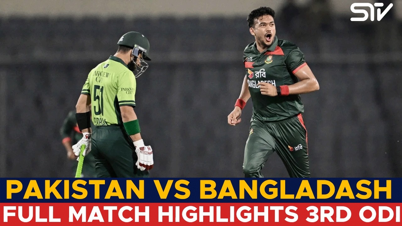 Full ODI Highlights | Bangladesh vs Pakistan | Match 03 | 2026 | M9F1K