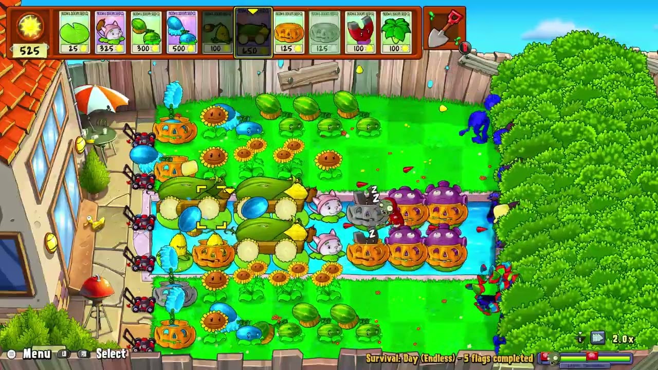 Plants Vs Zombies: Replanted Endless Survival 'Alive and Planting' Achievement Guide