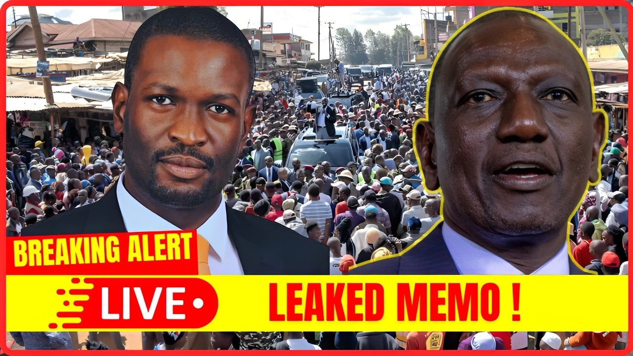 🚨 LEAKED MEMO SHOCKER! Ruto’s Hidden Plot to Use Sifuna's Rise to BREAK the Opposition Before 2027