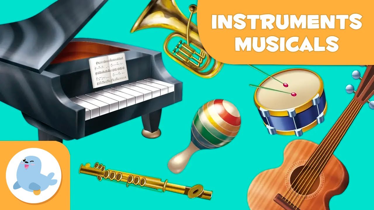 Aprèn els instruments musicals VENT, CORDA I PERCUSSIÓ | Música per a nens en català