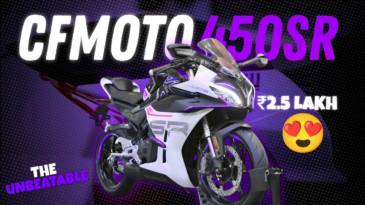 CF MOTO 450 sr 😍⚡ || The Most Surprising Motorcycle of 2024 || MOTO INSIGHT ||