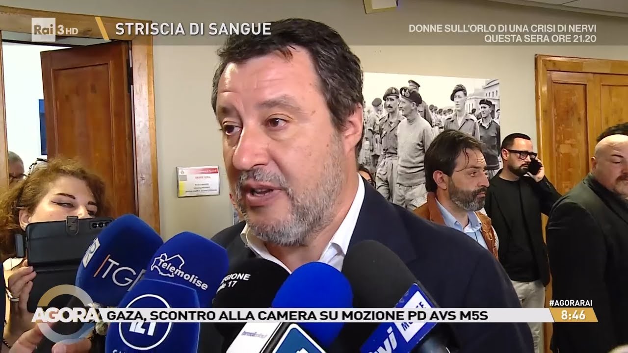 Scontro su Gaza - Agorà 22/05/2025