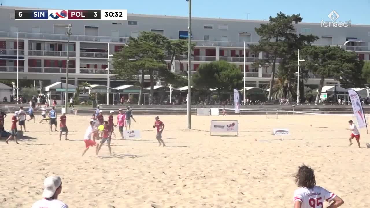 WCBU 2017 - Singapore vs Poland - Open - Ultimate frisbee