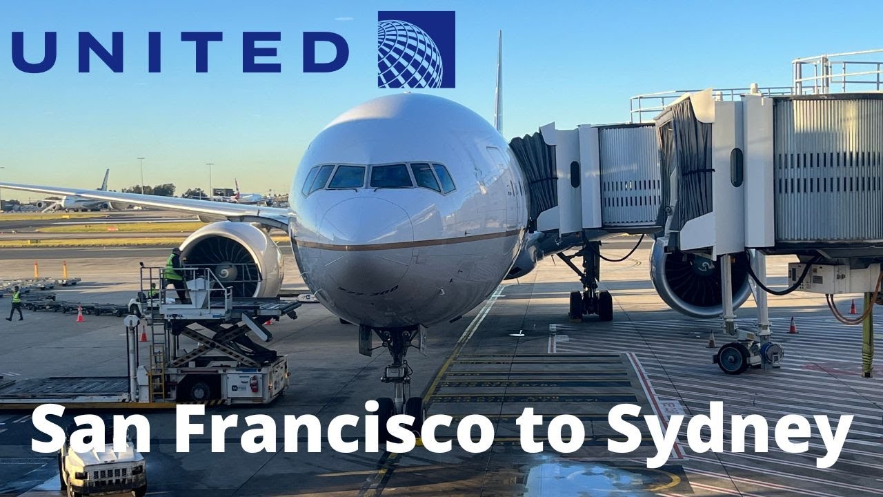 (4K) San Francisco to Sydney TRIP REPORT United Airlines UA 863 Boeing 777-300ER Economy Plus