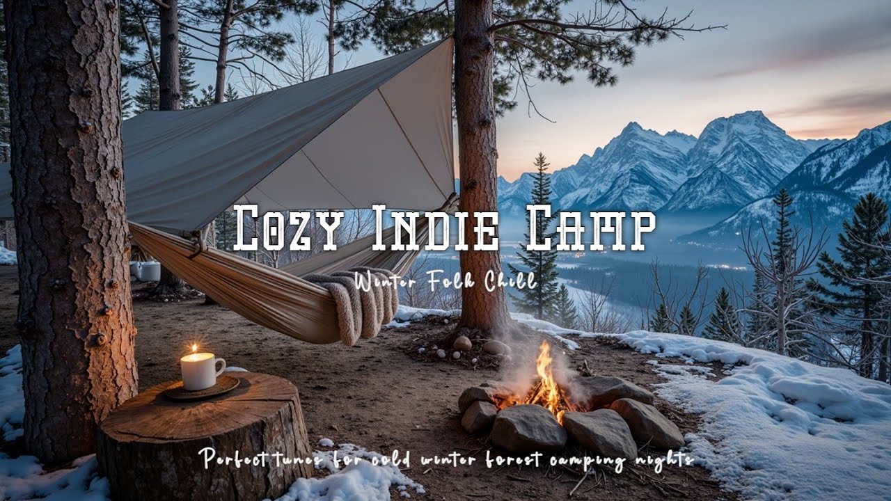Indie Folk Winter Playlist ~ Уютные акустические песни для снежного кемпинга и холодных ночей