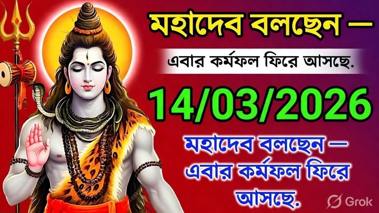 ৮৮৮ 🕉️মহাদেব বলছেন — এবার কর্মফল ফিরে আসছে....!#shivshakti