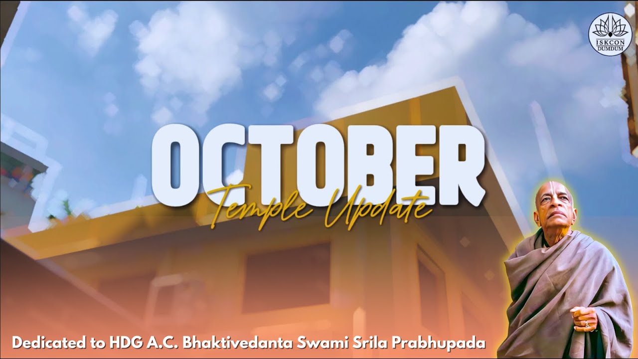 ISKCON Dumdum Temple Construction: October 2025 Update |Your Support, Our Inspiration| #ISKCONDumDum