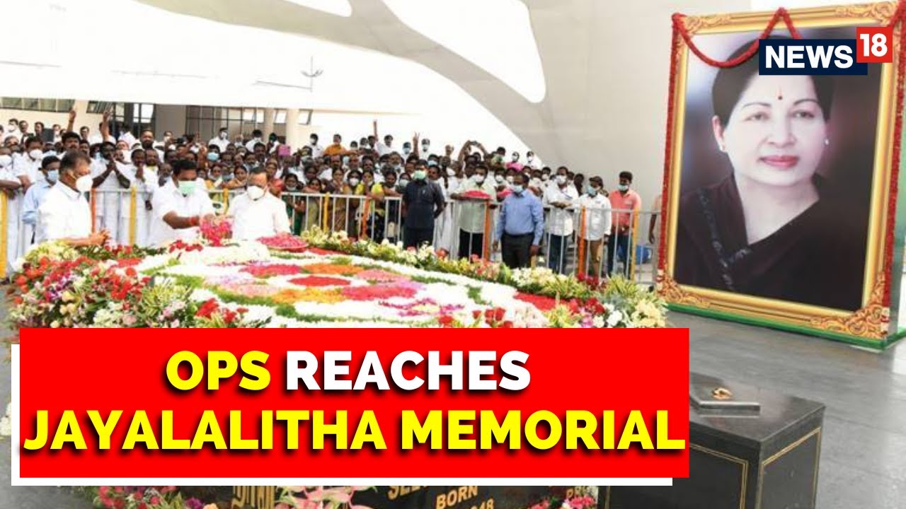 Breaking News | OPS Leaves For Jayalalitha memorial | OPS Vs EPS | Tamil Nadu News | News18