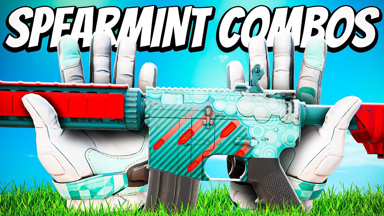 The BEST Combos for Spearmint Gloves in CS2! (2025)