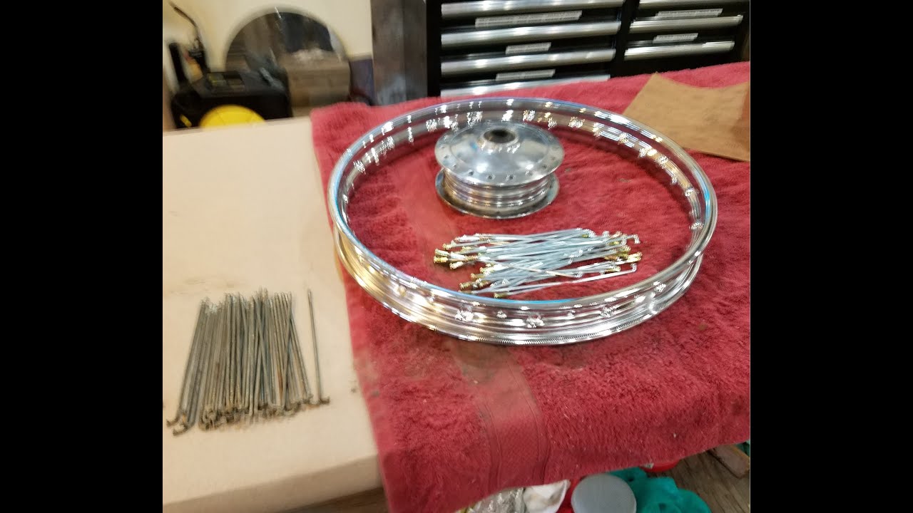 Rebuilding Spoke Motorcycle Wheels   1/3