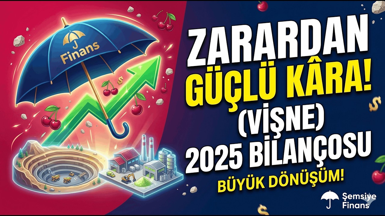 Vişne Madencilik'te (VISNE) Büyük Dönüş: 2024 Zararından 2025 Kârına!