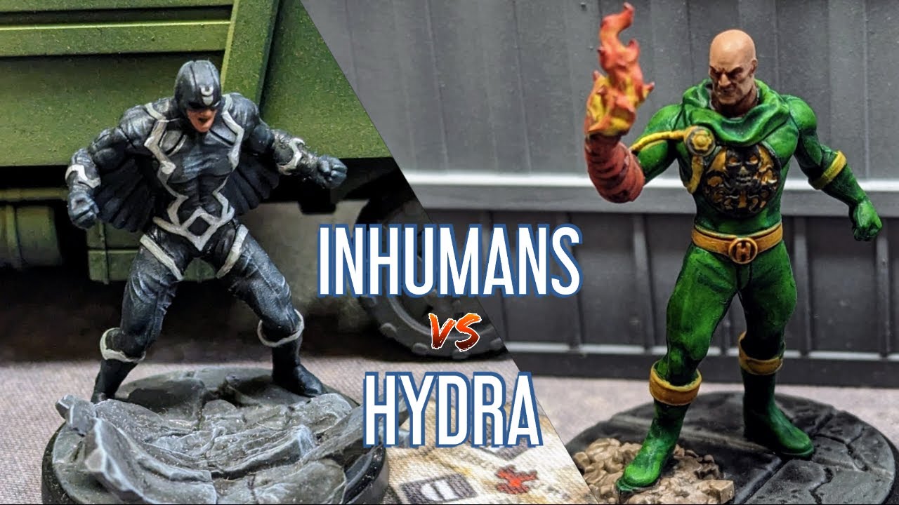 Marvel Crisis Protocol Battle Report - Episode 58 - Inhumans vs. Hydra