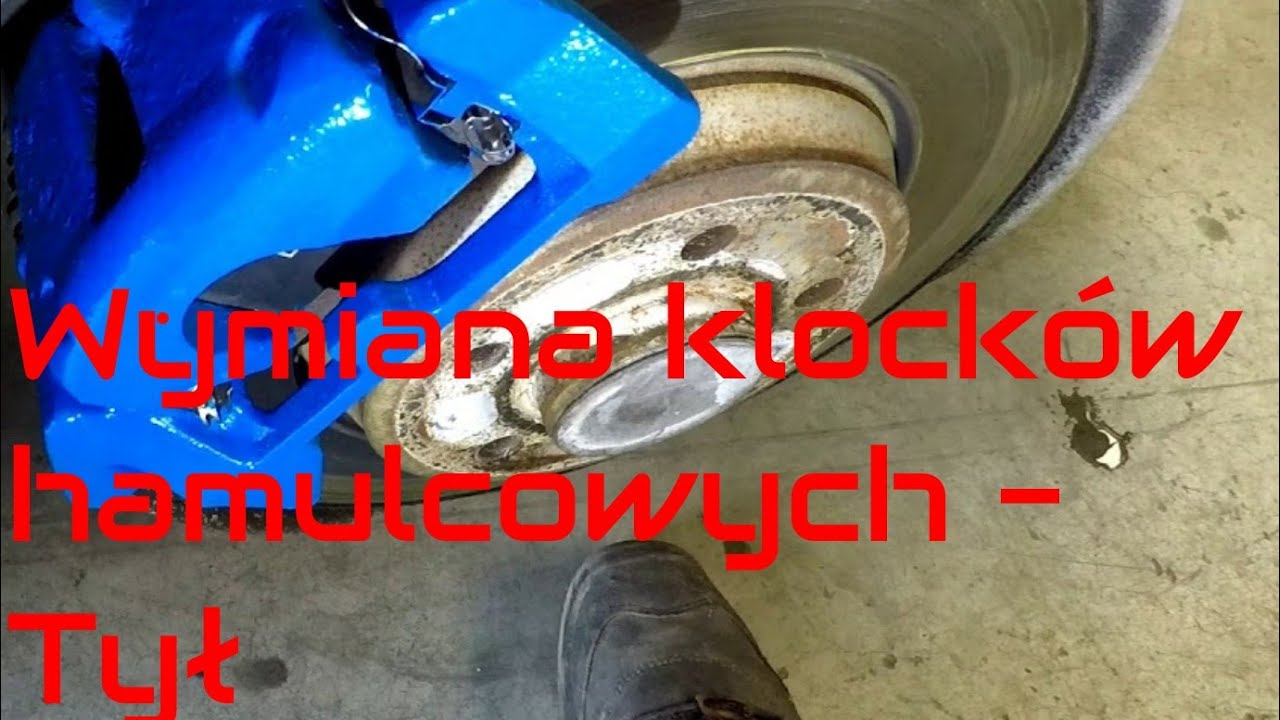 Audi A4/A5/Q5 B8 - Wymiana klocków hamulcowych tył/Replacement of rear brake pads