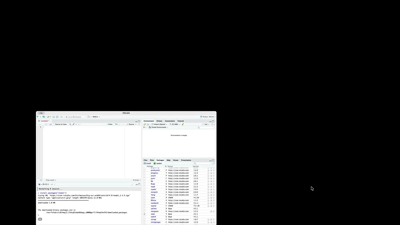 How to Install and Load R Packages in RStudio