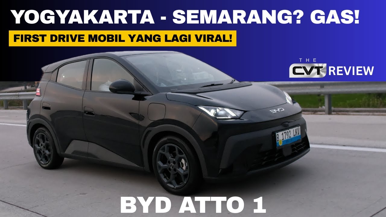 JOGJA-SEMARANG PAKAI BYD ATTO 1! TERNYATA MOBILNYA..