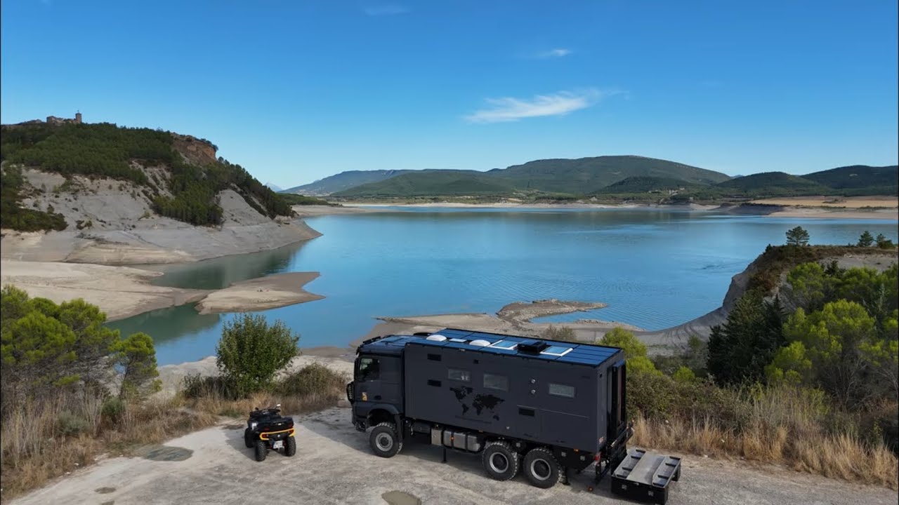 Marokko 2025 - Teil 1 - Durch Frankreich bis zur Bardenas Reales - Reisen mit dem Expeditionsmobil