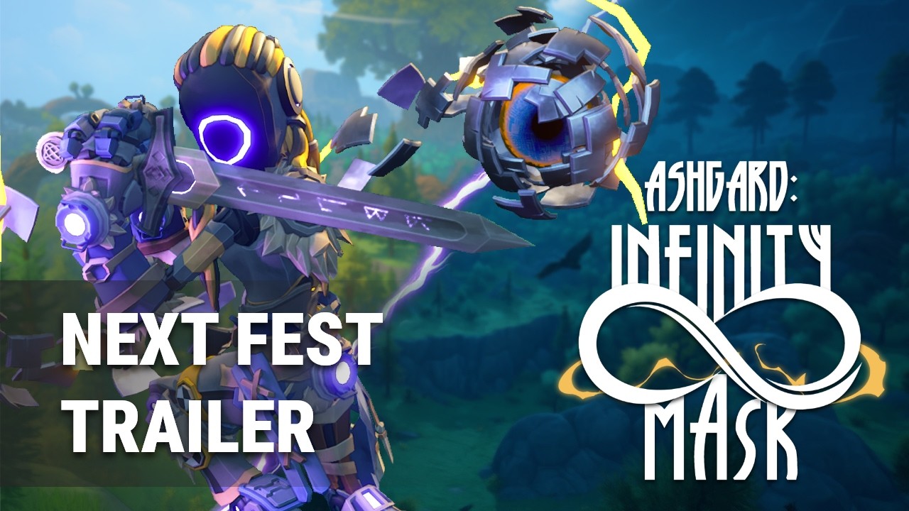 ASHGARD: Infinity Mask - Steam Next Fest Gameplay Trailer