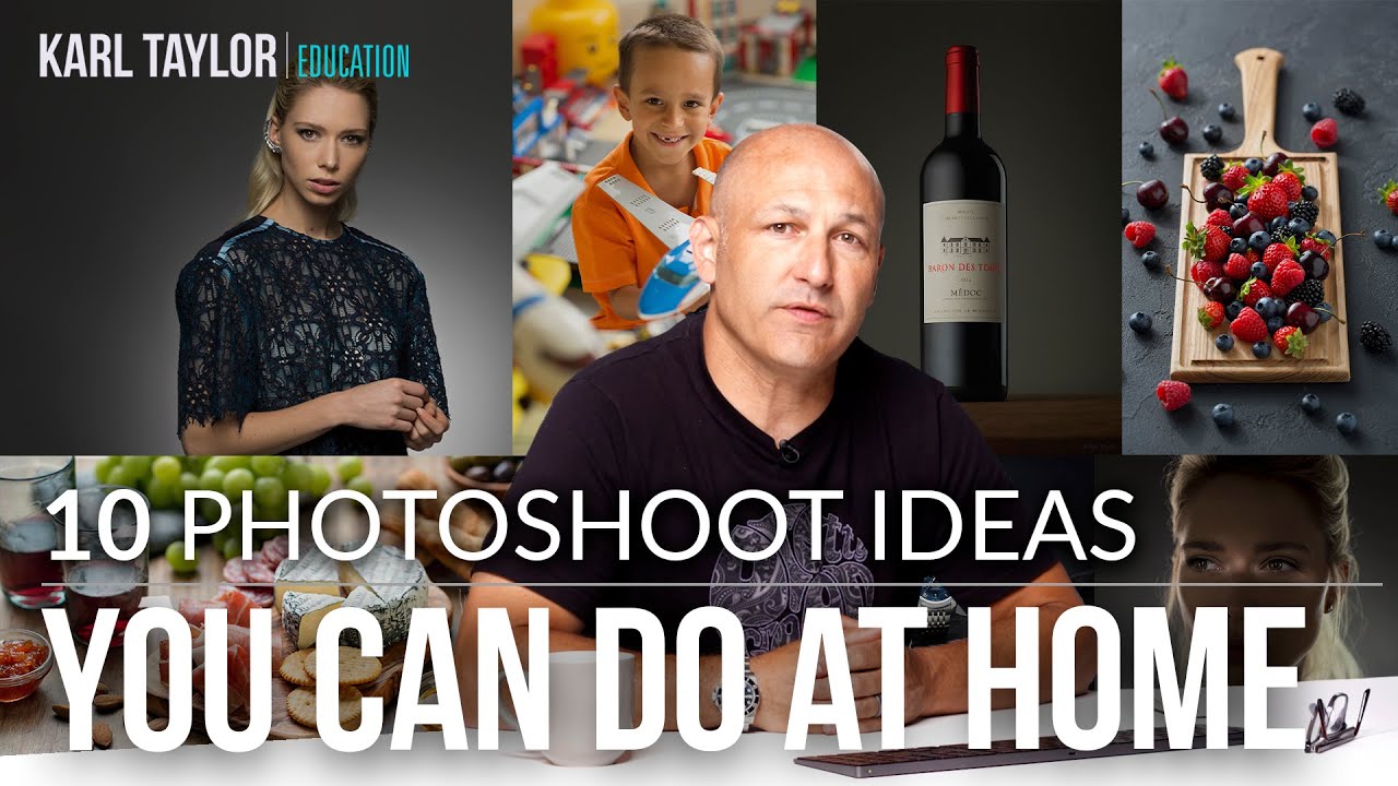10 PHOTOSHOOT IDEAS that are EASY to try at home!
