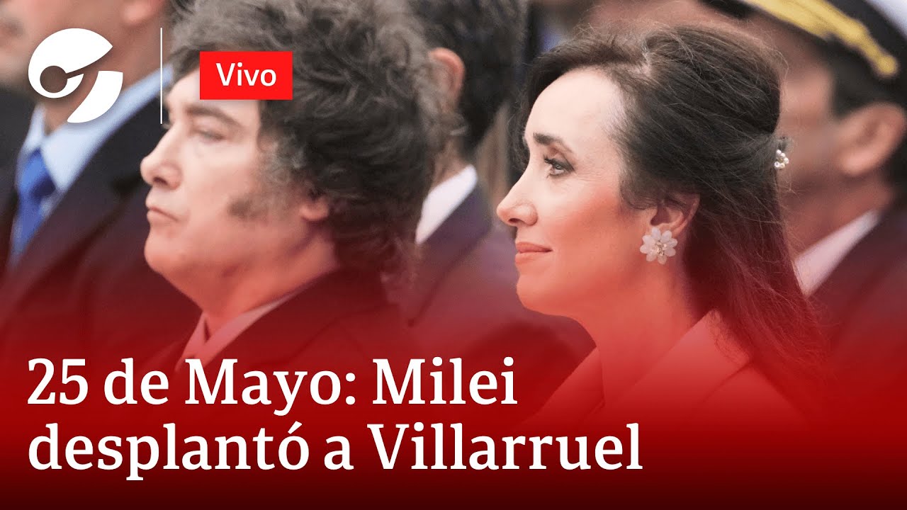 EN VIVO: JAVIER MILEI LE NEGÓ EL SALUDO A VICTORIA VILLARRUEL EN EL TEDEUM