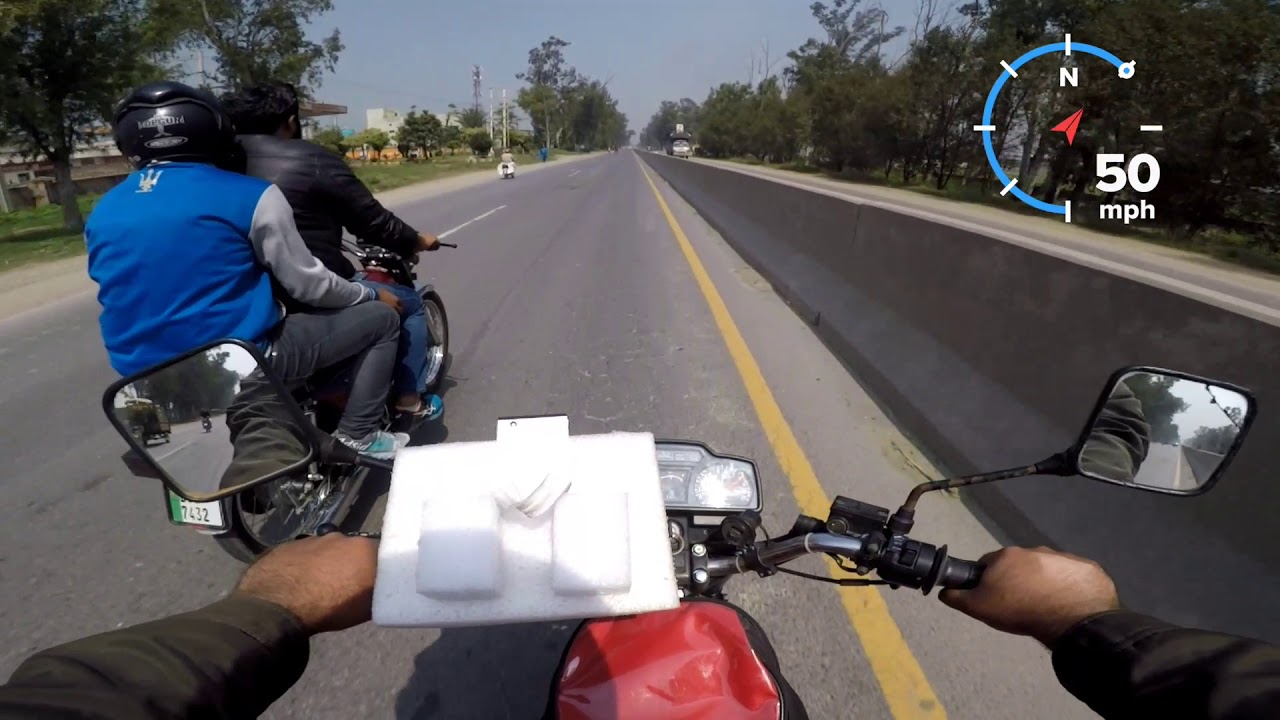 Kawasaki Gto 125 trip Lahore to Sialkot | AR Nabeel