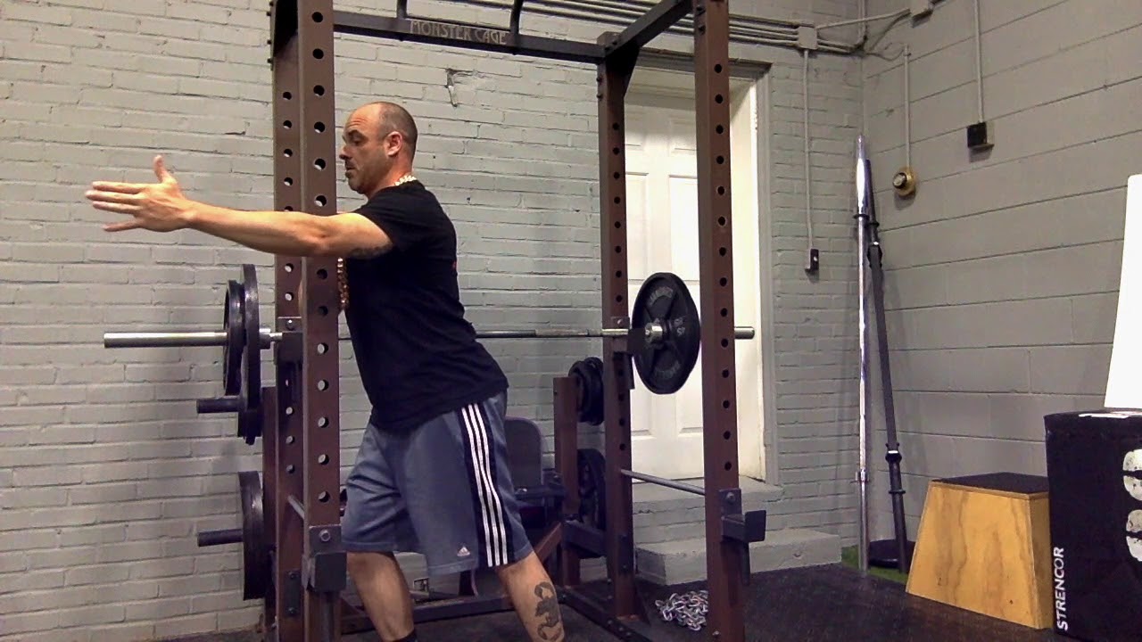 Stretching the Pecs with a Ball