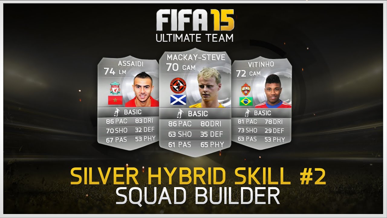FIFA 15 - Silver Hybrid Skill Squad Builder #2 ft. 3 New 5 Star Skillers!