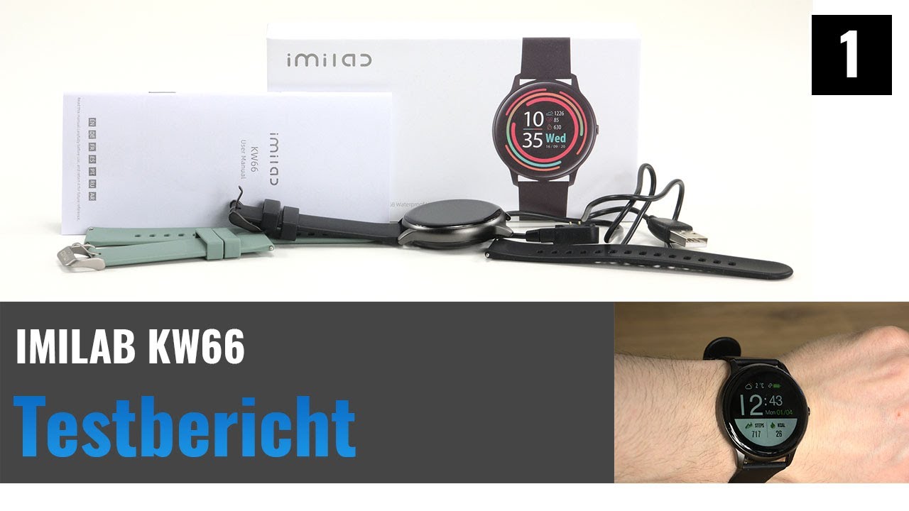 IMILAB KW66 im Test - Was kann die extrem preiswerte Smartwatch?