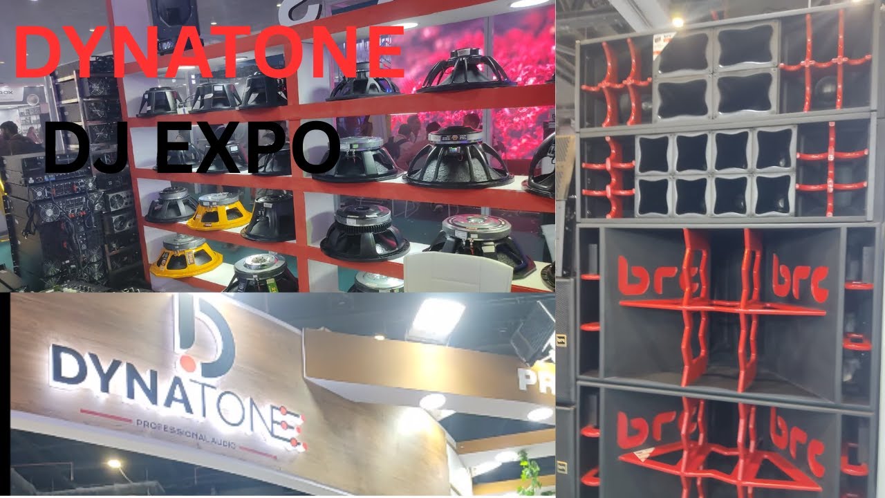 Dynatone Delhi DJ Expo 2025:  🔥 का पूरा Tour! | India के Best Audio Gear, Price और Features!