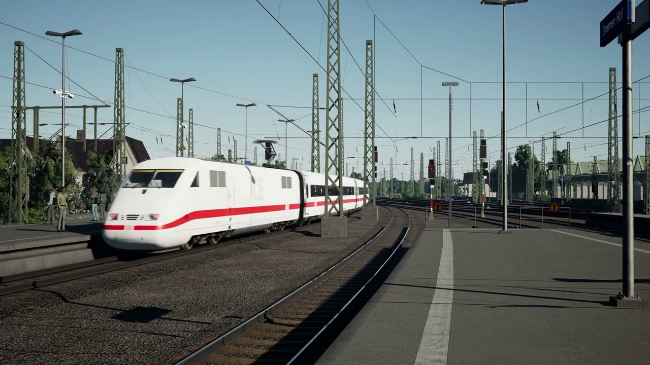 ICE Trains at Bremen HBF - TSW3