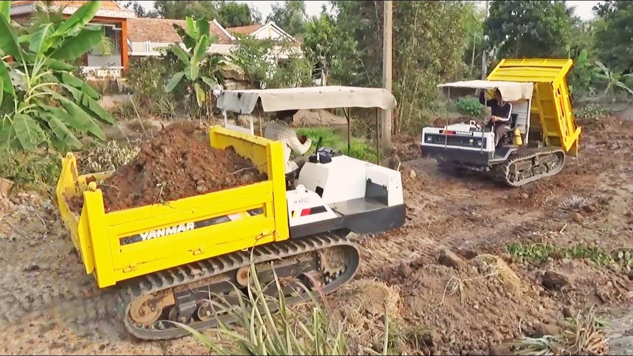 Yanmar Crawler Carrier C30R | Xe chở đất bánh xích tốc độ, Agricultural Machinery, VNAM