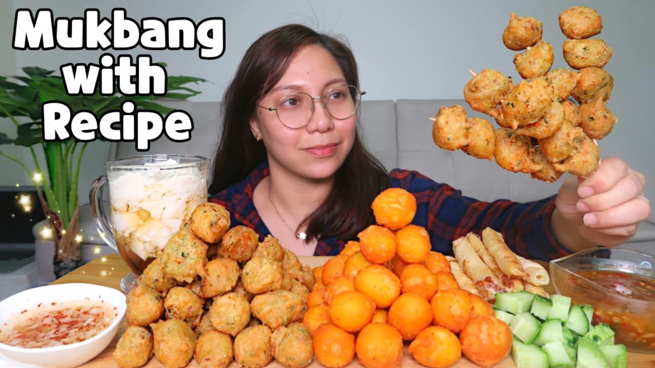 FILIPINO STREET FOOD MUKBANG | Mukbang Philippines | Chef Obang