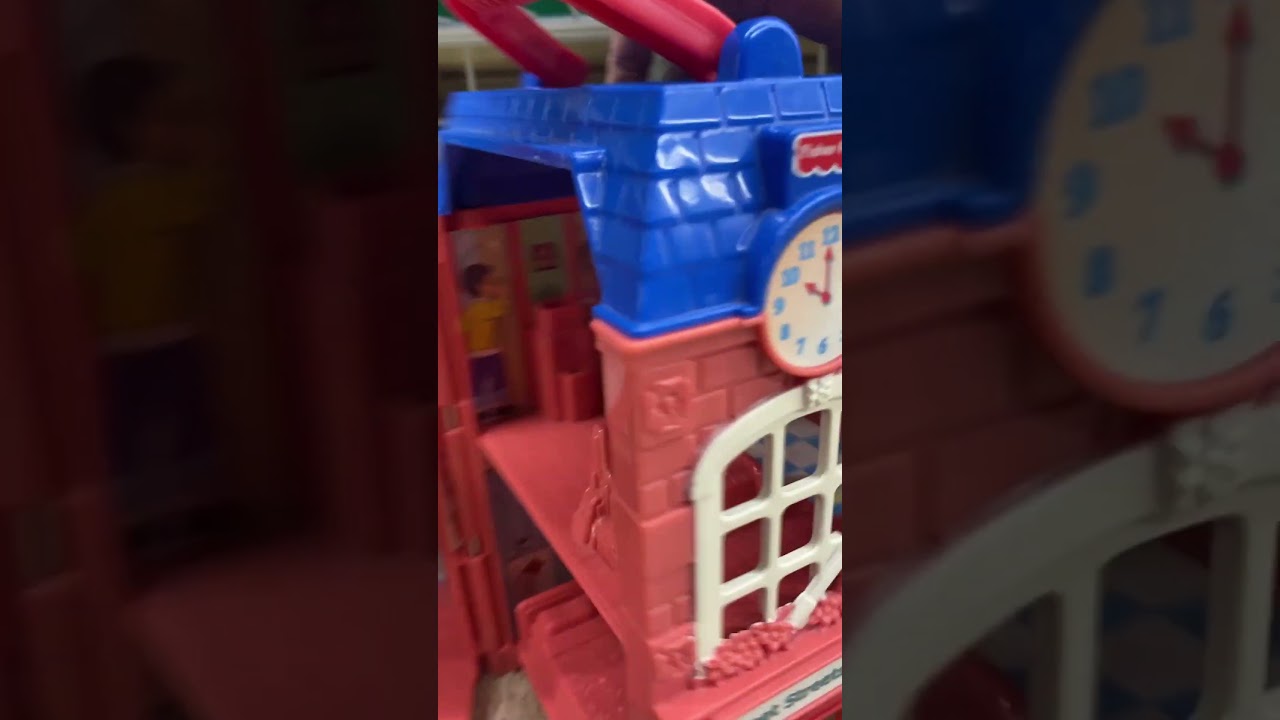 Fisher price sweet streets School 🏫 #school #shorts #fisherprice