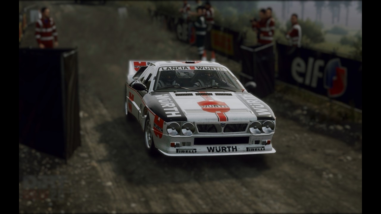DirtRally2.0 Lancia037 EVO(1983)Fferm Wynt(Wales)#gaming#dirtrally2#lancia#playstation#rallygame#80s