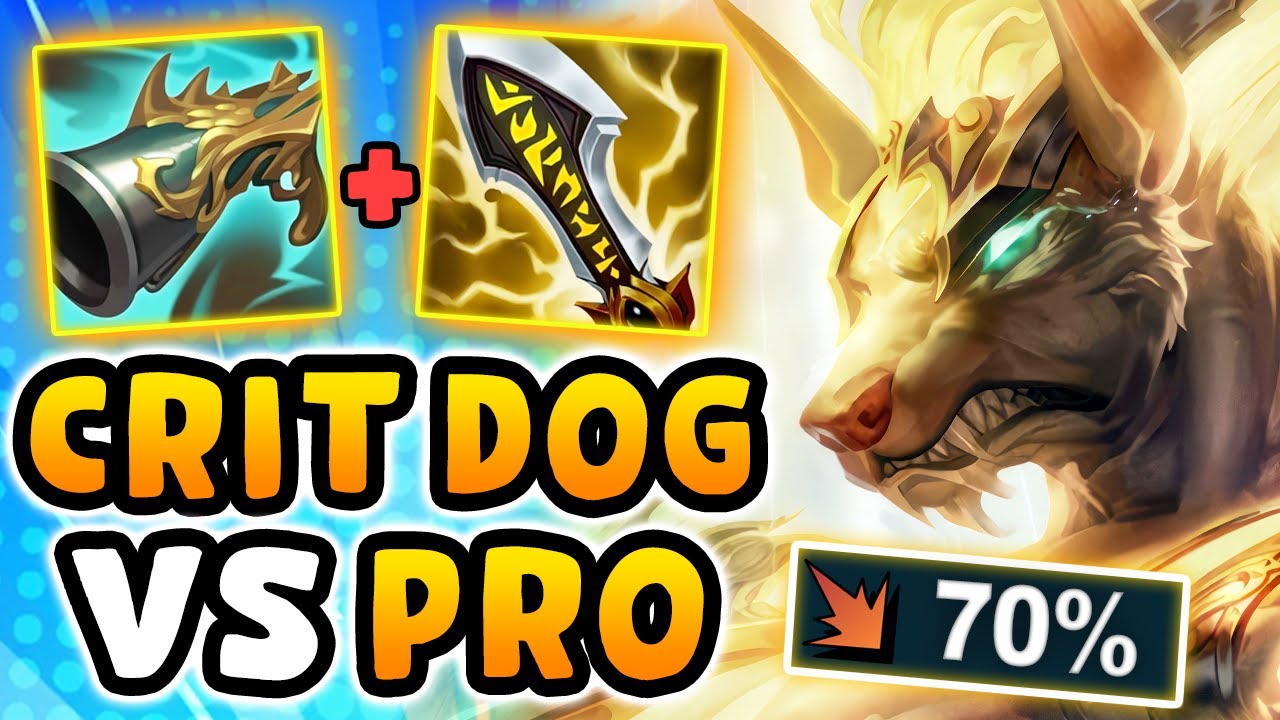 I PLAYED CRIT NASUS VS DOUBLELIFT (no one expects the 1shots)